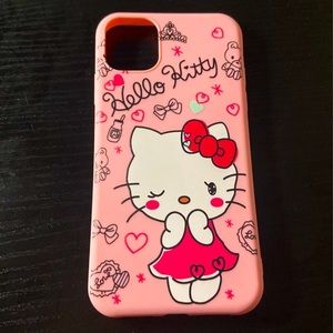 pink hello kitty iphone 11 phone case
